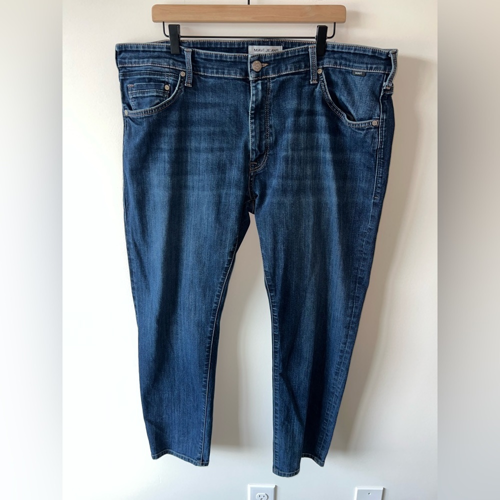 Mavi Dark Blue Jake Slim Leg Denim